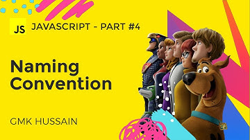 JSC #5 🟡 Standard naming conventions variable function Vanilla JavaScript Crash Course Tutorial 2022