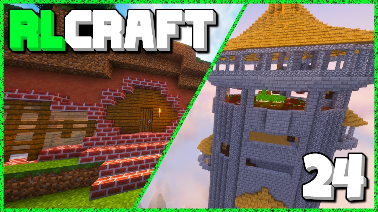 Is Building A House Or Squatting Better? | RLCraft 2.9.3 - Ep 24 (Live ...