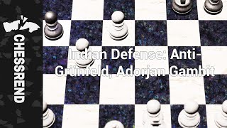 Indian Defense Anti-Grünfeld, Adorjan Gambit