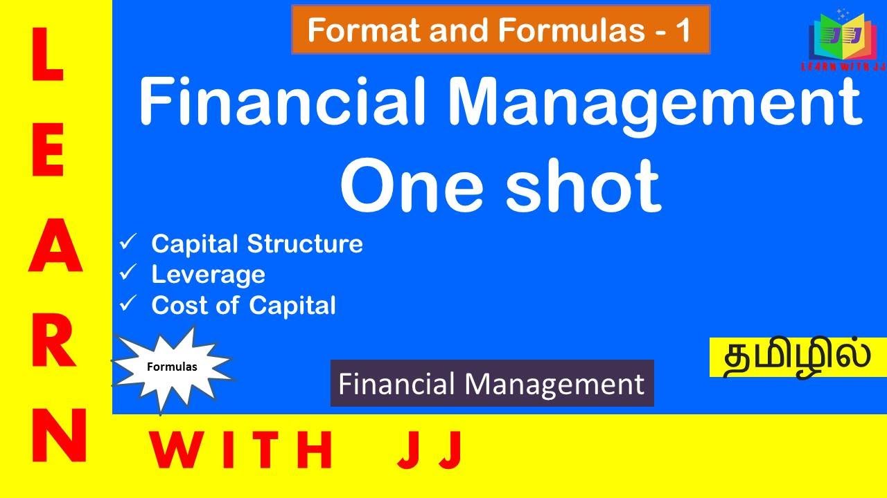 Financial Management In Tamil Formats And Formulas Of Financial financial-management-in-tamil-formats-and-formulas-of-financial