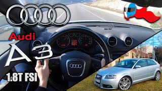 2007 Audi A3 8P 1.8T FSI 160 (118kW) POV 4K [Test Drive Hero] #54 ACCELERATION, ELASTICITY & DYNAMIC