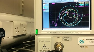 Radio Frequency LNA design DTC test 2 S11 results