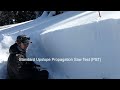 Snow stability tests  ect pst cpst