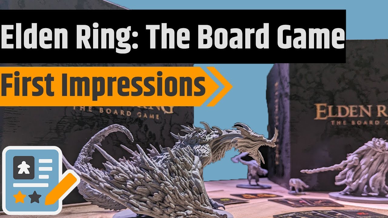 Elden Ring: The Board Game - First Impressions Of A Solidly Good Time -  YouTube
