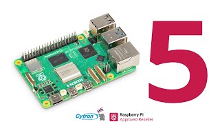 Raspberry Pi 5 - แรงขึ้น 2.4GHz ต่อกล้อง/จอได้ 2 ตัวพร้อมกัน ดูขนาด RAM ง่าย ปุ่ม PWR USB 3.0 5 Gbps