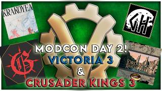 ModCon 5 Day 2 | Realms in Exile | Godherja | Krakoyea | Fallout 2167 | Pax Equestria | And MORE!