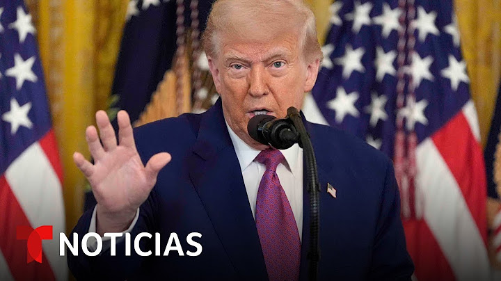 Trump habla desde La Haya en el marco de la cumbre de la OTAN