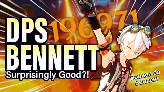 I Finally Tried DPS BENNETT! How To Play, Teams & Showcase | Genshin Impact