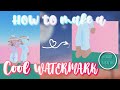 How to make a COOL watermark on CAPCUT! | Easy and Simple