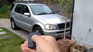 Mercedes ML Key Fob Battery Change & ReSynchronise