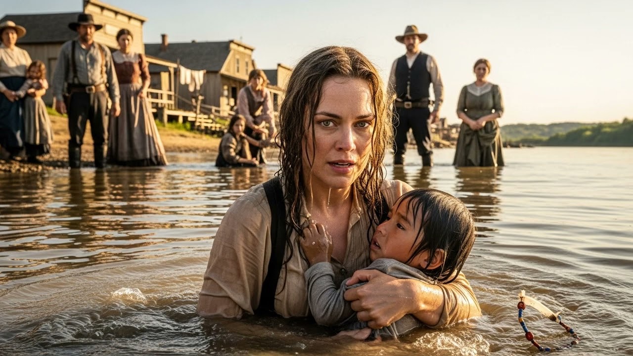 White Woman is the Only One to Dive to Save a Lost Girl — Not Knowing She’s Lakota Chief’s Daughter.