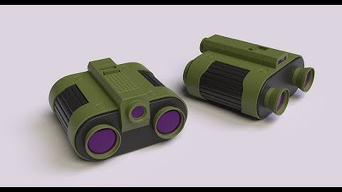 Blender: Modeling Toy Binoculars