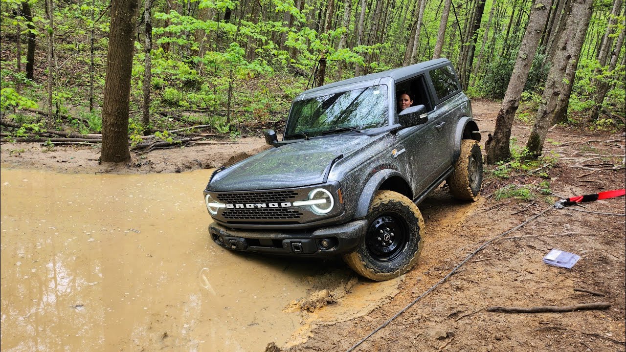 Off-Road in the Ford Bronco Badlands - YouTube