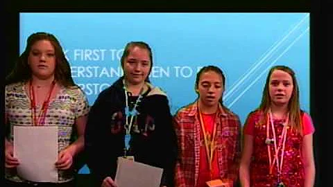 Plaza Middle School Broadcast February 20, 2014