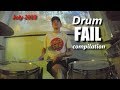 Drum FAIL compilation July 2018 | RockStar FAIL