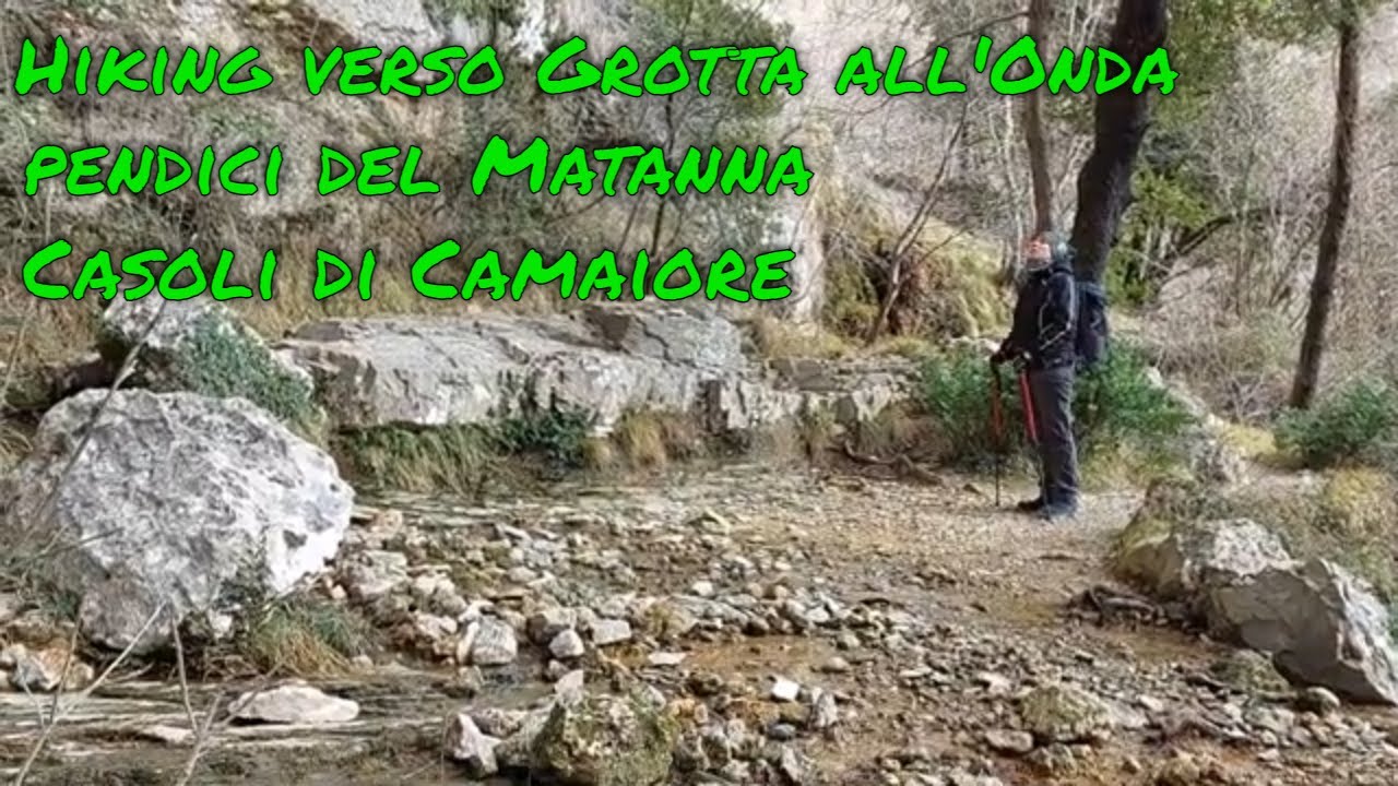 Hiking destinazione Grotta all'Onda, sulle pendici del Monte Matanna - Casoli di Camaiore