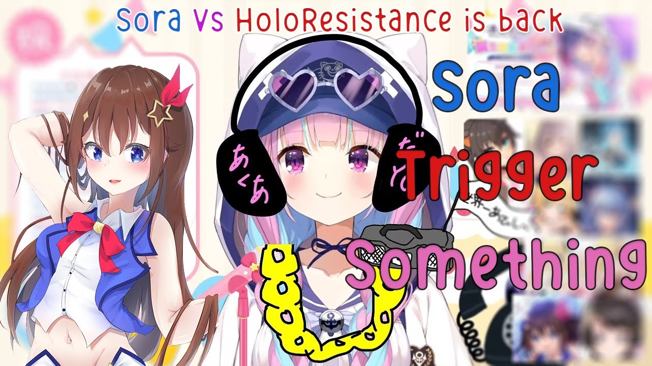 Sora Trigger Something That Make Aqua Hyperventilation.....