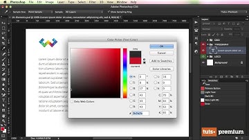 PSD to WordPress – Minimal Portfolio Theme: 02 Document Setup, Color Scheme...