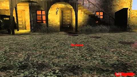 Custom Zombies : courtyard with zct mod part 1