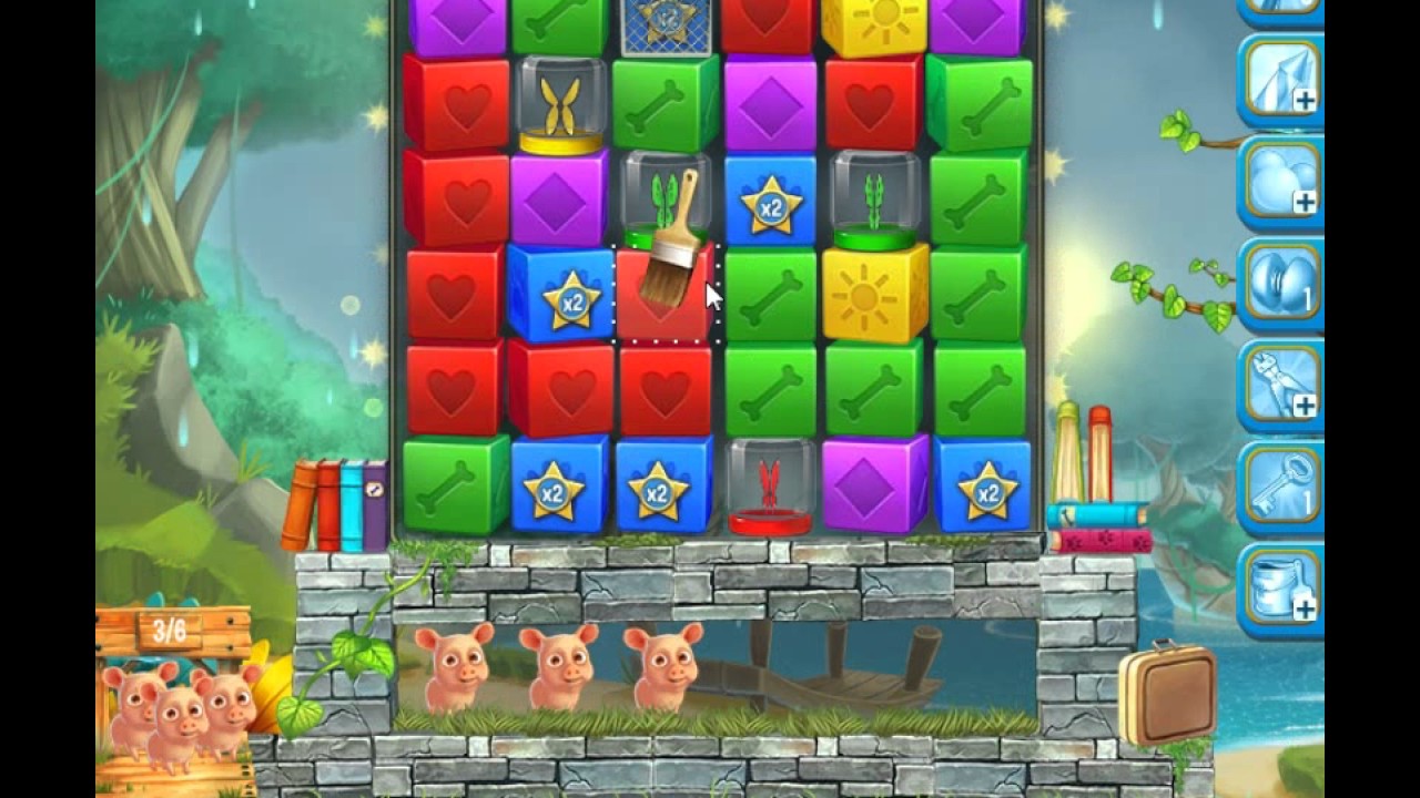 Pet Rescue Saga, Pet Island, 24th May 2017, level 6 😈 ►TOBIAS DEAMON◄