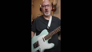 Squier Telecaster With Graph Tech Acousti-Phonic Piezo - Demo