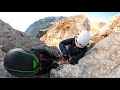 Polleg inferior pedraforca pels 3 rpels  novembre 2021 gopro max