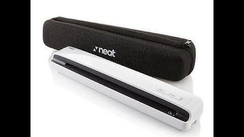 NeatReceipts Mobile Scanner System