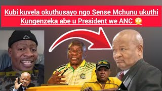 Download Lagu Kubi kuvela ukuthi uSenzo Mchunu bayamuvimba ukuba abe u President we ANC 😳 MP3