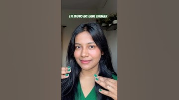 Eye brows are game changer ✏️🧩Wait for it #ashortaday #eyebrows #makeupmusthaves