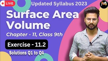 Exercise 11.2 Q1 to Q4 | Surface Area and Volume | Chapter 11 | Class 9th | Maths Ncert