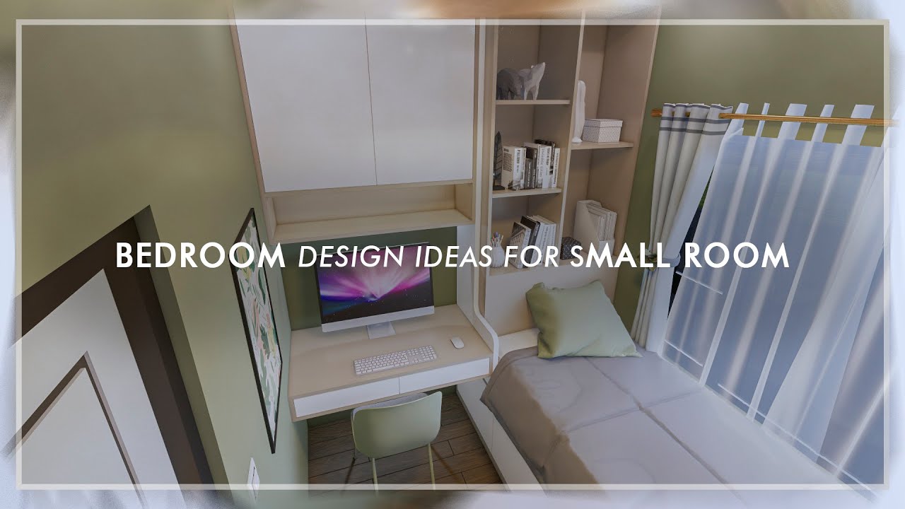 Bedroom Design Ideas For Small Room || Best Bedroom Management - YouTube