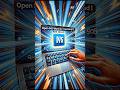 How to Open MS Word in 1 Second — Quick Shortcut   #shorts