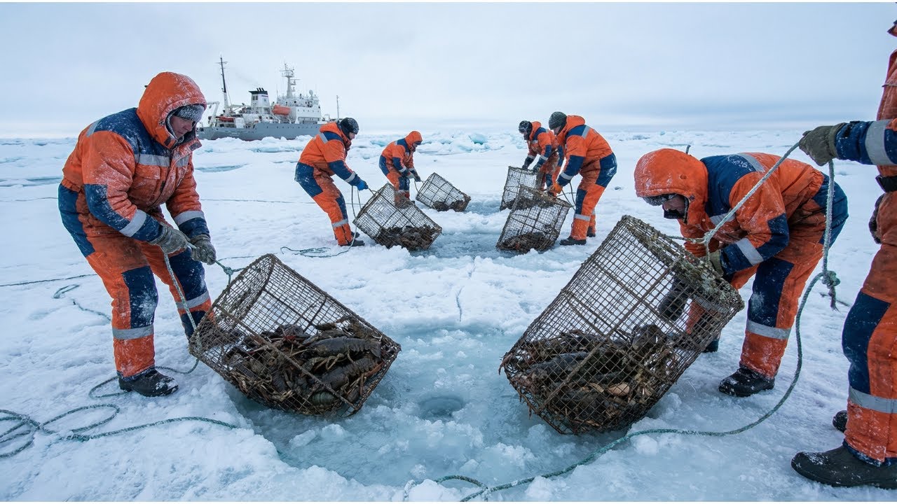 영하 71도의 혹한 속에서 190만 달러짜리 북극 왕새우를 잡다가 거의 얼어 죽을 뻔했어요. 얼음이 꽁꽁 얼어붙었거든요.
