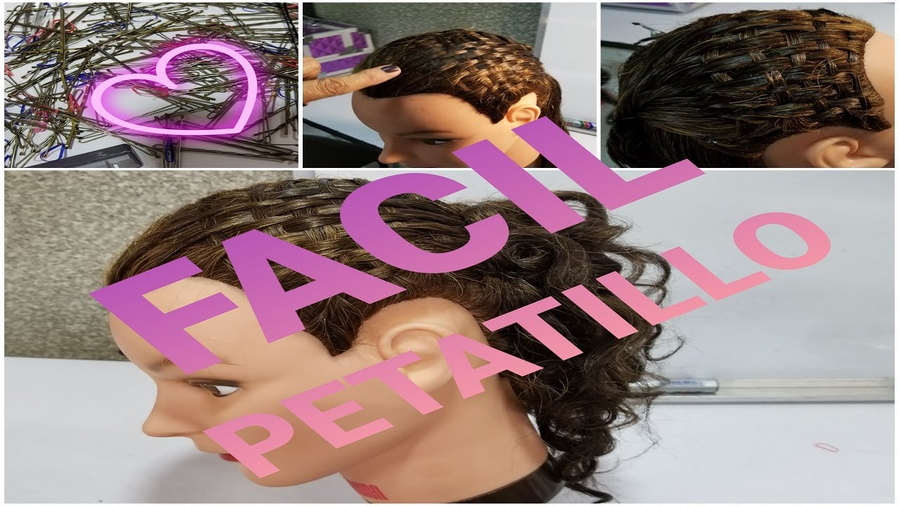 Peinado técnica de petatillo fácil / Clase 93 / Teacher belleza - YouTube