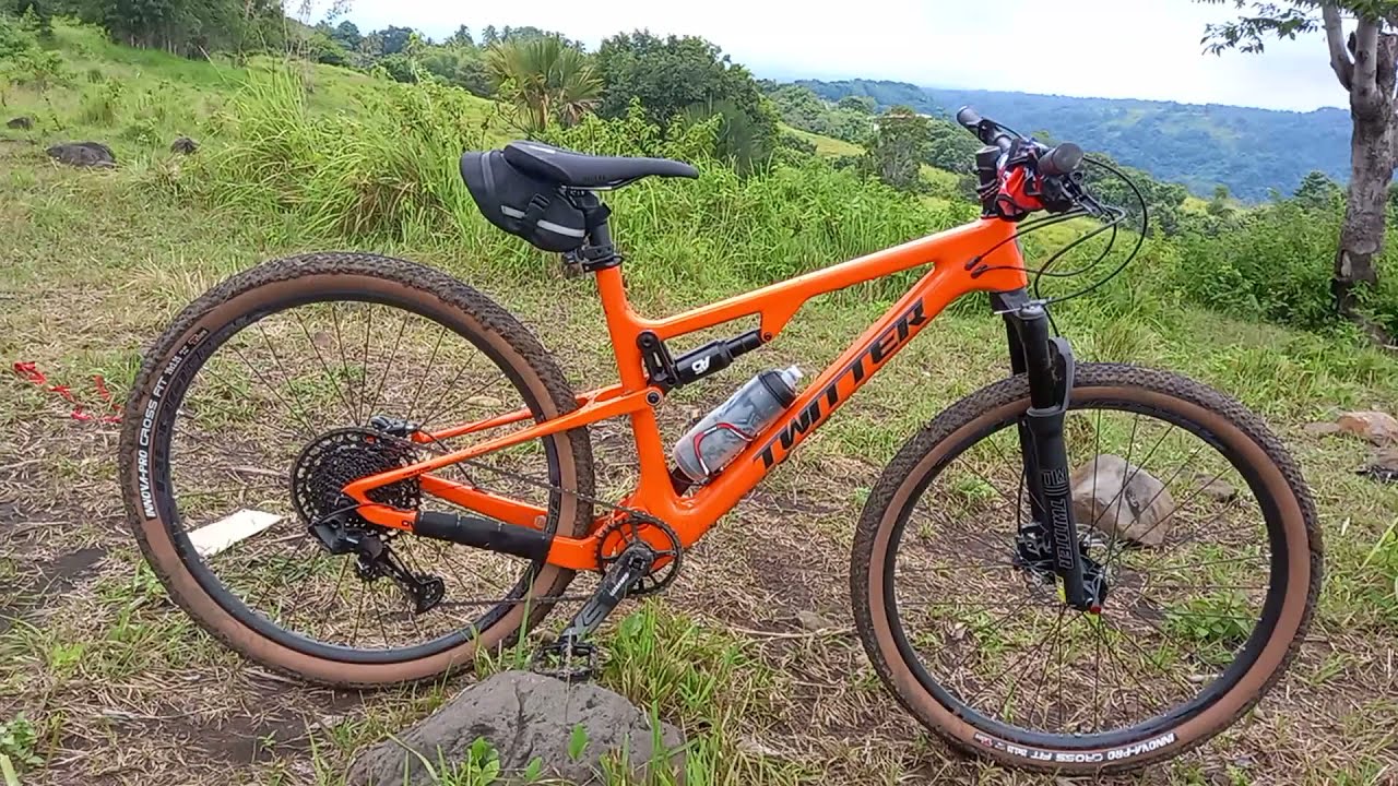 TWITTER OVERLORD Full Suspension Carbon XC MOUNTAINBIKE