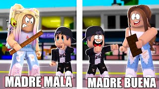 MADRE BUENA VS MADRE MALA en BROOKHAVEN | Roblox BROOKHAVEN RP CON EL TEAM