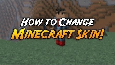 How To Change/Have Skins In Minecraft (Mineshafter)
