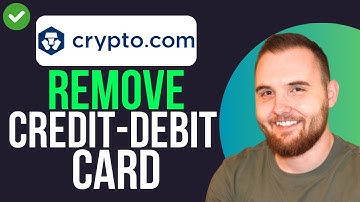 How To Remove Credit Or Debit Card On Crypto.com App (2025)