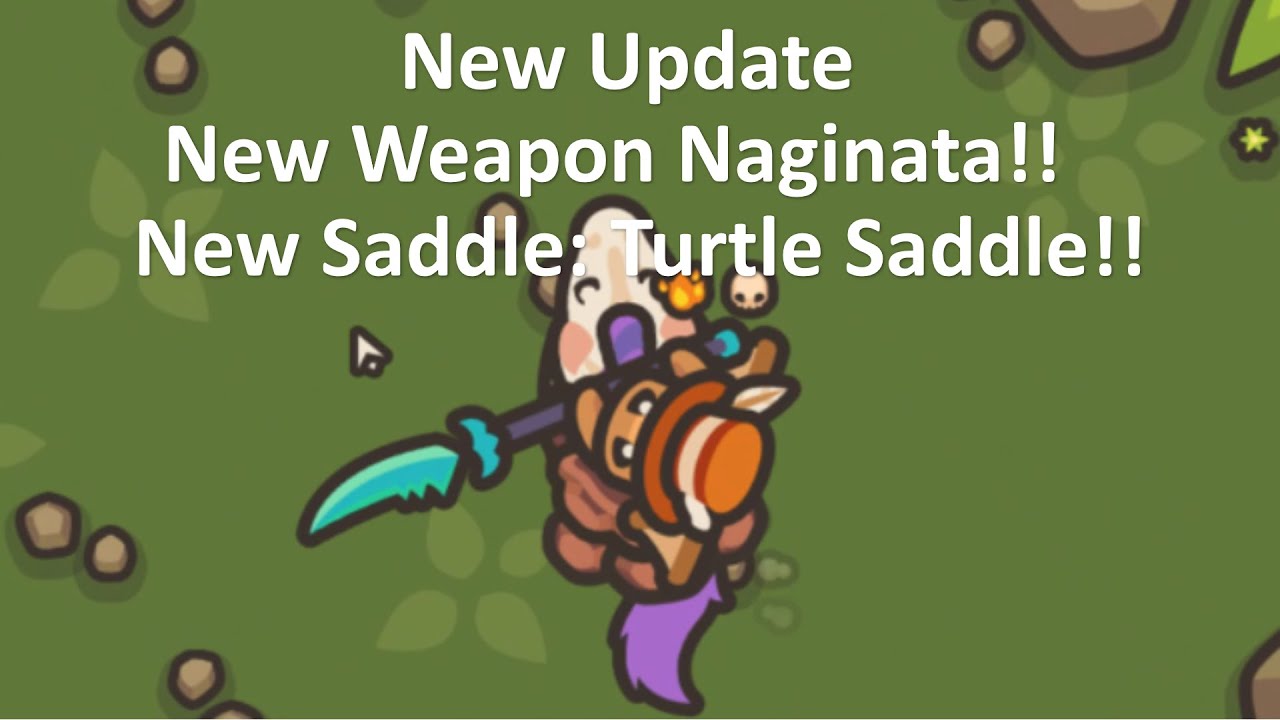 Taming.io - NEW Naginata Weapon Update + Turtle Saddle Showcase 