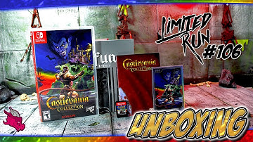 Limited Run Games #106: Castlevania Anniversary Collection UNBOXING (Switch)