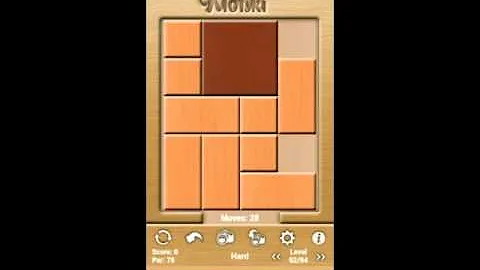 Klotski Hard Level 92/94 par solution