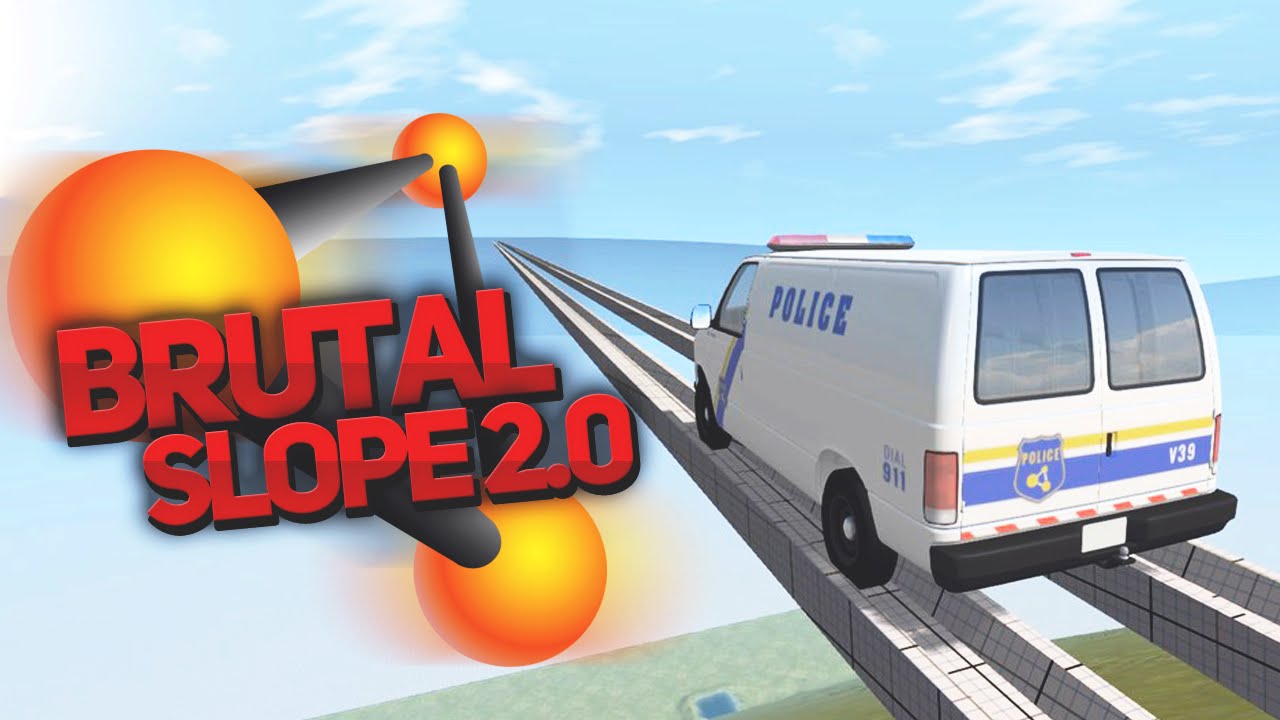 ДИКАЯ ВЫСОТА | Brutal Slope 2.0 - BeamNG DRIVE 0.5.2.1