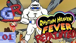 Andy || Rhythm Heaven Fever Repainted (Part 1)