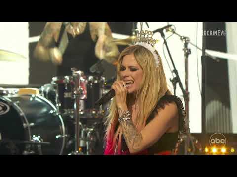Avril Lavigne - Bite Me (Live @ Dick Clarks New Year's Rockin' Eve 31.12.2021)