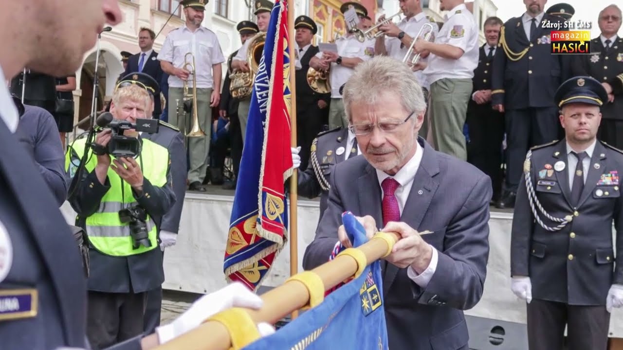 SETKÁNÍ HASIČSKÝCH PRAPORŮ V TELČI