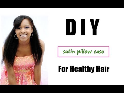 Satin Pillowcase For Hair Mesmerizing DIY Pillowcase For Healthy Hair YouTube Satin Pillowcase For Hair Mesmerizing DIY Pillowcase For Healthy Hair YouTube