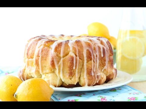 Glazed Lemon Monkey Bread Recipe