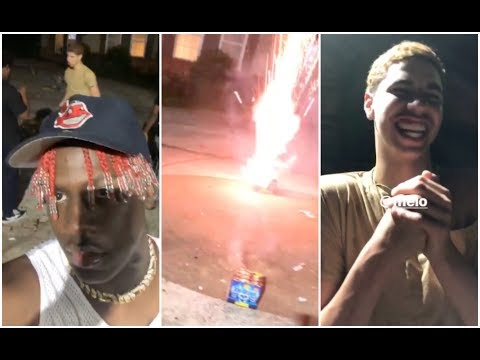 Lamelo Ball Almost Burns Down Lil Yachty House During 4th Of July Fireworks