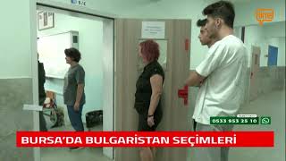 Bursada Bulgari̇stan Seçi̇mleri̇