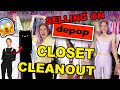 HUGE CLOSET CLEAN OUT 2021 | SELLING MY CLOTHES ON DEPOP!!! MASSIVE WARDROBE CLEAR OUT  (PART 1)